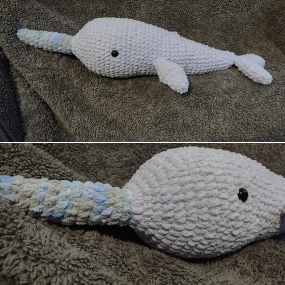 Crochet Narwhals set - Picture 2 of 3